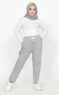 Pants Longpant Babyterry Joan Light Grey