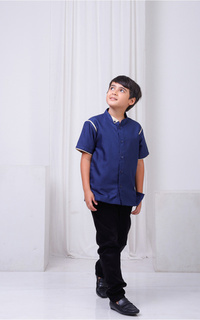 kids' clothing Zain Family Raya - Koko Kids Navy M