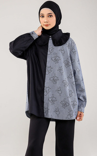 Blus Karisa Top Black -508392