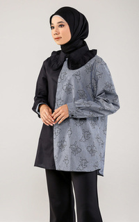 Blus Karisa Top Black -508393