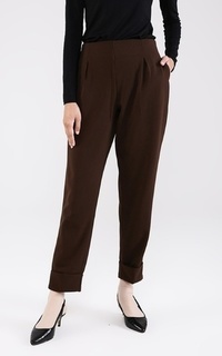 Pants Longpant Elvina Dark Brown