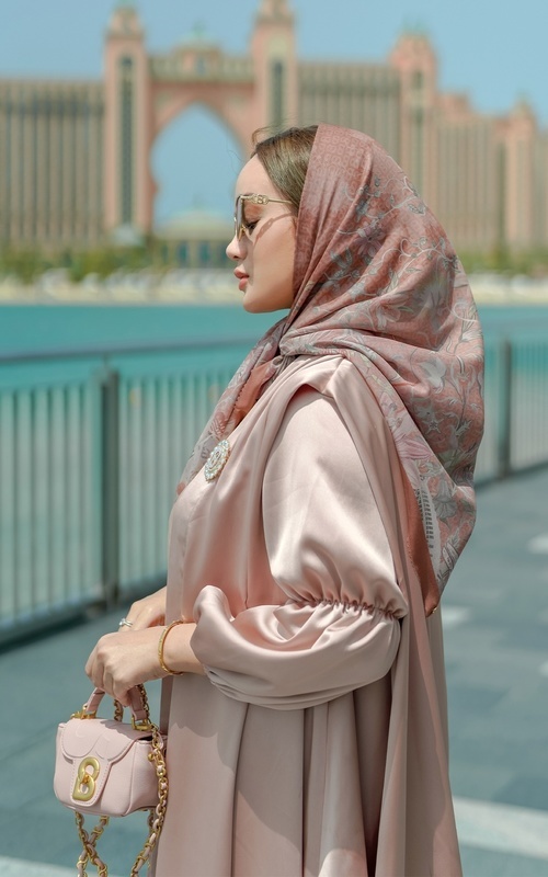 Jual Buttonscarves Dubai Voile Square Jade Original 2023