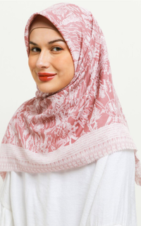 Printed Scarf Voal Hijab Segi Empat Kaymah