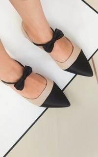 Shoes Ribbon Flat Shoe