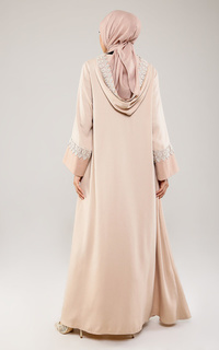 Gamis Abaya Renda Beige Chocomilk-Mocca-511580