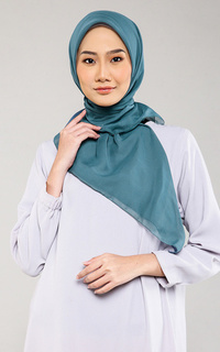 Plain Scarf Everyday Scarf - Emerald Multicolor-512602