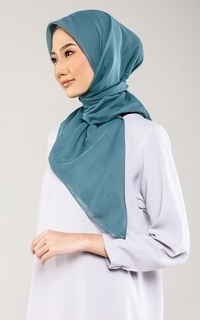Plain Scarf Everyday Scarf - Emerald Multicolor-512603