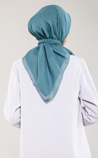 Plain Scarf Everyday Scarf - Emerald Multicolor-512604