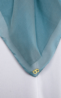 Plain Scarf Everyday Scarf - Emerald Multicolor-512605