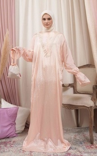 Mukena Tiara 512 Albaniayua Peach