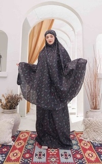 Mukena Tiara 514 Assyifa Khansa Black