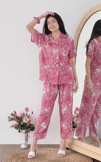 Setelan Piyama Tie Dye Tahlia One Set Pyjamas Standart TL-C1462