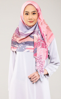 Hijab Motif Sayuri Peachie Scarf