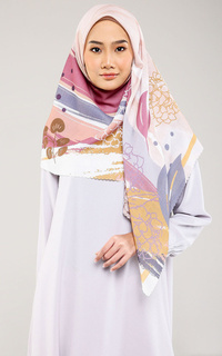 Printed Scarf Sayuri Brownie Scarf