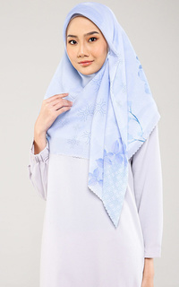 Hijab Motif Negin Blue Scarf