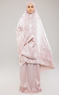 Mukena Ath Thahira Pretty Dusty Pink New Series