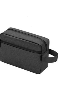 Bag Ars Tas Gadget Organizer Large Compartment Anti Air Material Canvas ORIGINAL - Black Gray-517355