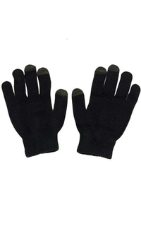 Sport Decs Sarung Tangan Pria & Wanita Touch Screen Untuk Smartphones & Tablet Material Cotton ORIGINAL - Black