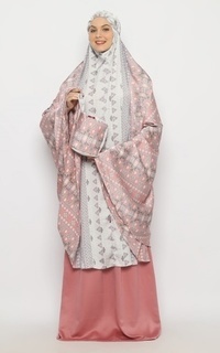 Praying Set Anjani Rebecca Maxi Raya Collection Peach