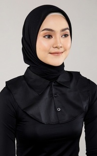 Inner Shirt Fake Collar Black