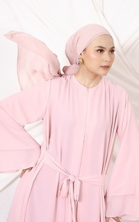 Gamis Abaya Amira Light Pink-521817