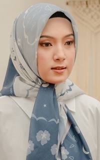 Printed Scarf Langit Scarf in Cerah