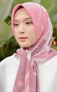 Printed Scarf Langit Scarf in Terang