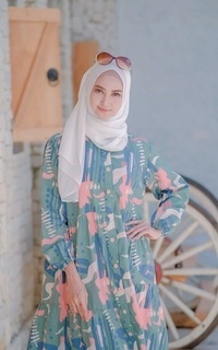 Tunic Zaneta Printed Green