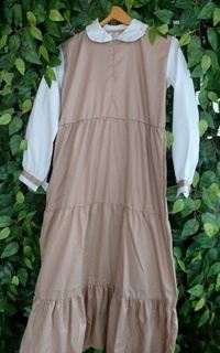 Gamis LESLEI DRESS MOCCA SIZE XXXL