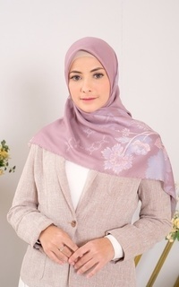 Hijab Motif Rabeea Scarf - Clover