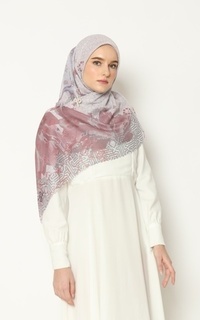 Hijab Motif MAROCCO SERIES  BROKEN WHITE