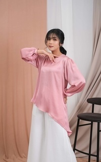 Blus Chloe Top - Pink