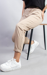 Celana Highwaist Pants Loose Drill 