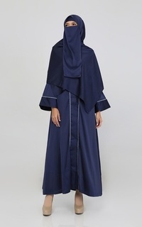 Gamis Outer Dress Set  (khimar+niqob)