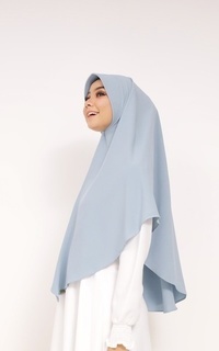 Hijab Instan Khadijah Khimar Bahan Lady Zara by Sovva Label 