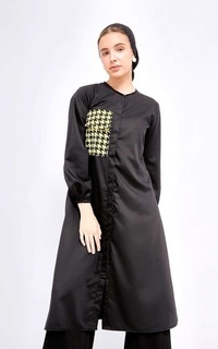 Tunik Tunik Hitam Cotton Ziglia