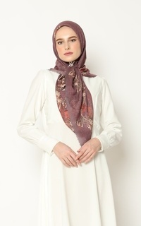 Hijab Motif MANDALA SERIES GRAPE