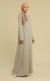 Gamis Inner Dress Lengan Panjang Grey-530117