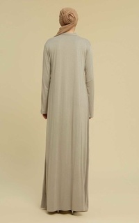 Gamis Inner Dress Lengan Panjang Grey-530118