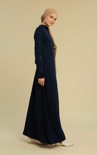 Gamis Inner Dress Lengan Panjang Navy-530120