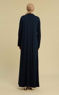 Gamis Inner Dress Lengan Panjang Navy-530121