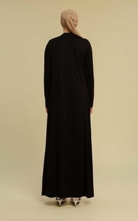 Gamis Inner Dress Lengan Panjang Black-530127