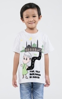 kids' clothing Hijup - Yuk Shalat Berjamaah di Masjid T-Shirt