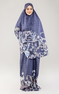 Mukena The Royale Easy Care Prayer Robe - Navy