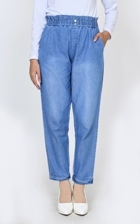 Celana Longpant Baggy Ashley Light blue