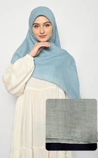 Plain Scarf [Defect Sale: Reject Kain] Hijab Segi Empat Voal Irania