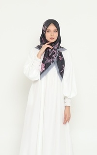 Printed Scarf JOLANA SERIES BLACK