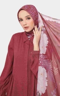 Tunik Najwa Maroon-533757