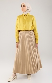 Skirt Tan Dear Pleats Skirt