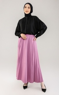 Skirt Dear Pleats Skirt - Purple